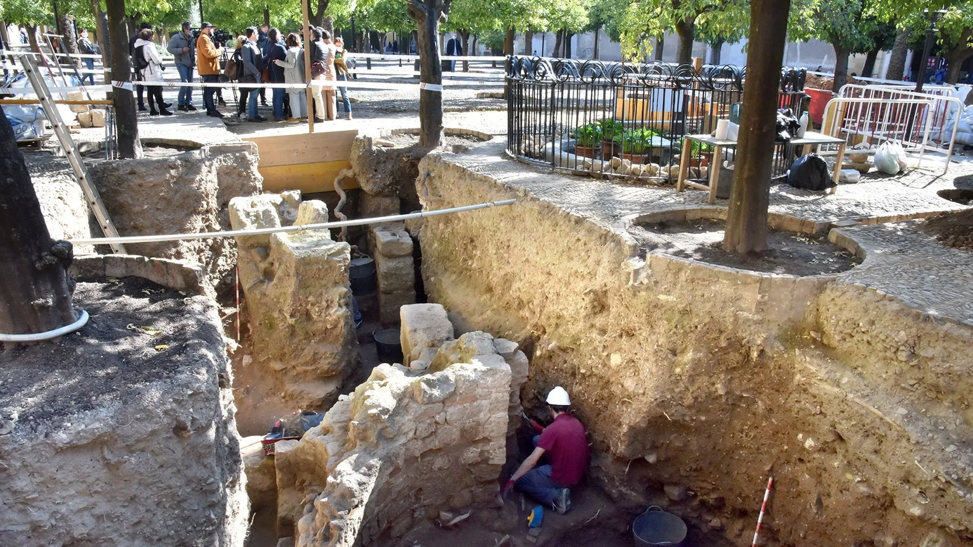 Excavación en la Mezquita-Catedral de Córdoba