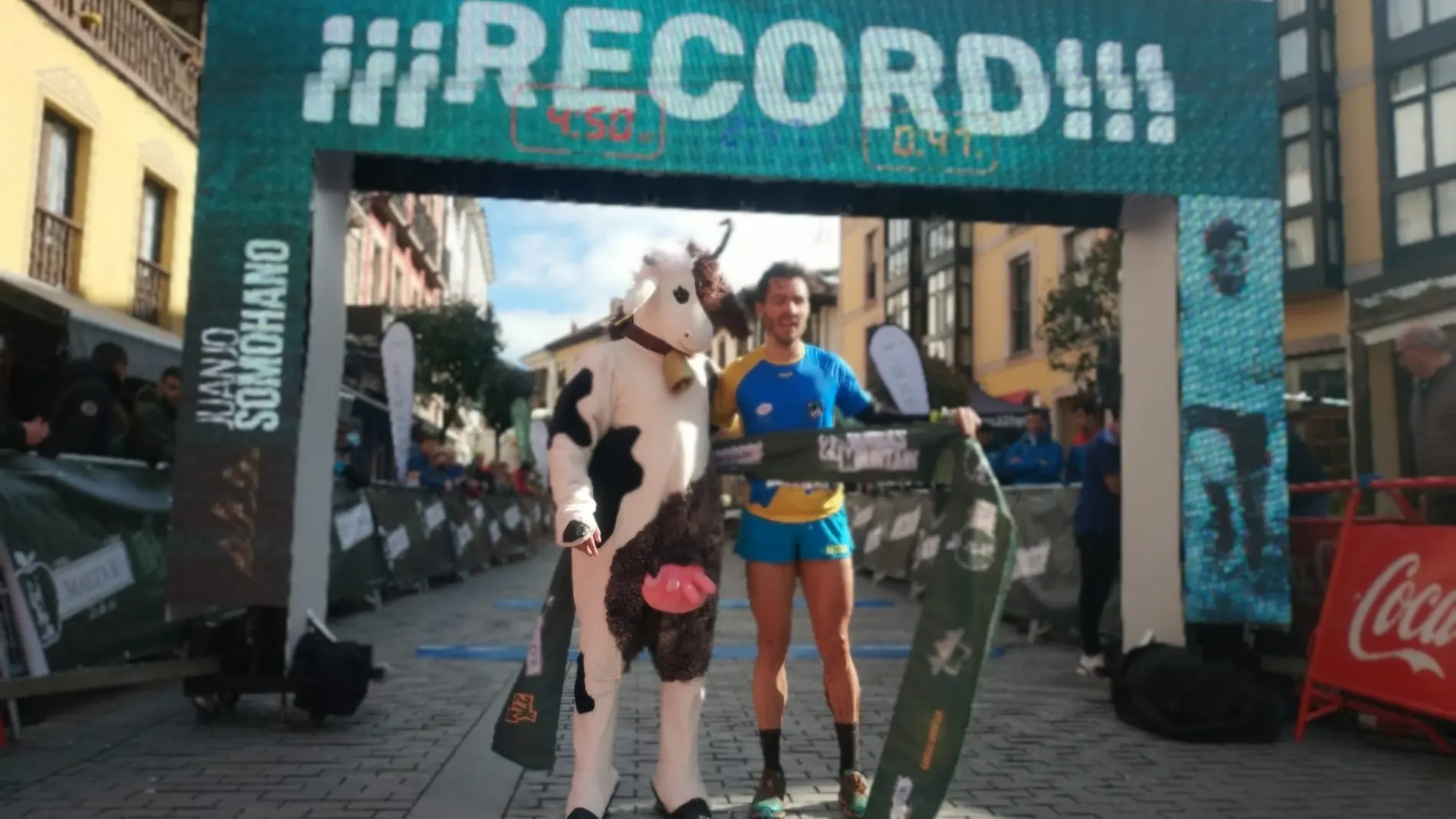 Juan José Somohano, ganador de la distancia Original (33 kilómetros), paró el crono en 2h46’15’’
