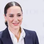 Tamara Falcó en la presentación de su colección de joyas para Tous.