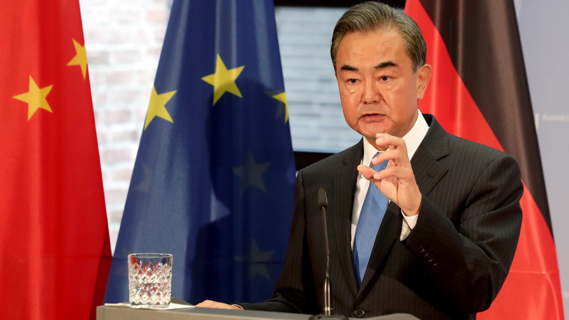 El ministro de Exteriores chino Wang Yi