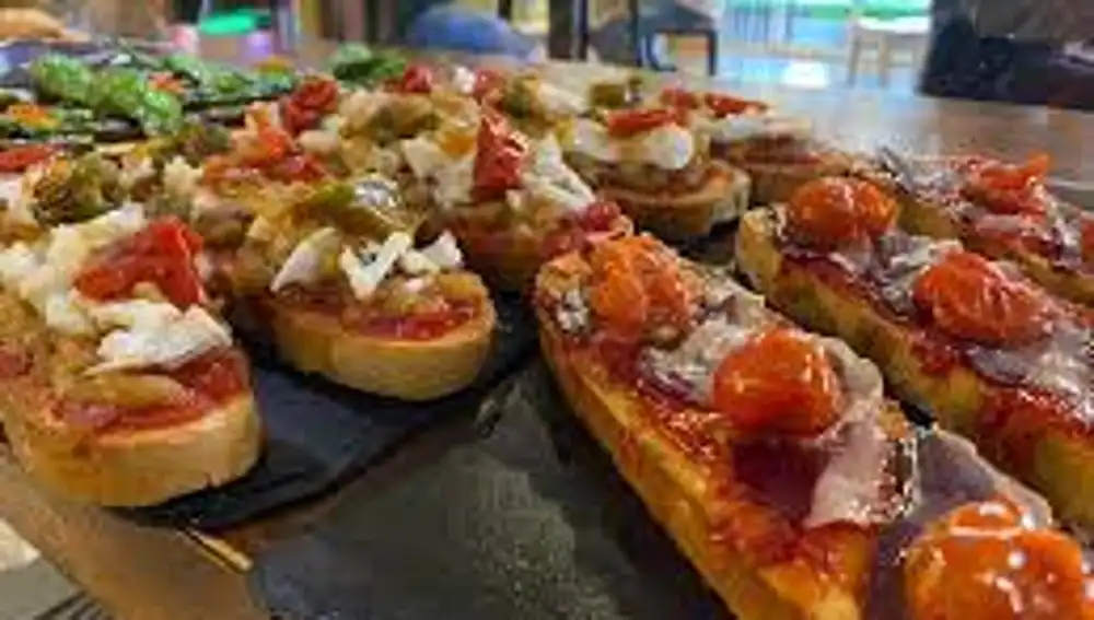 Pinchos en la Viña de Rueda