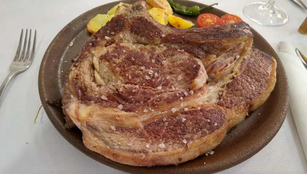 Chuletón en Los Candiles (Ávila)