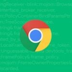 Logo de navegador Chrome.