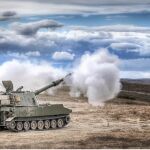 Obús autopropulsado M109 A5.