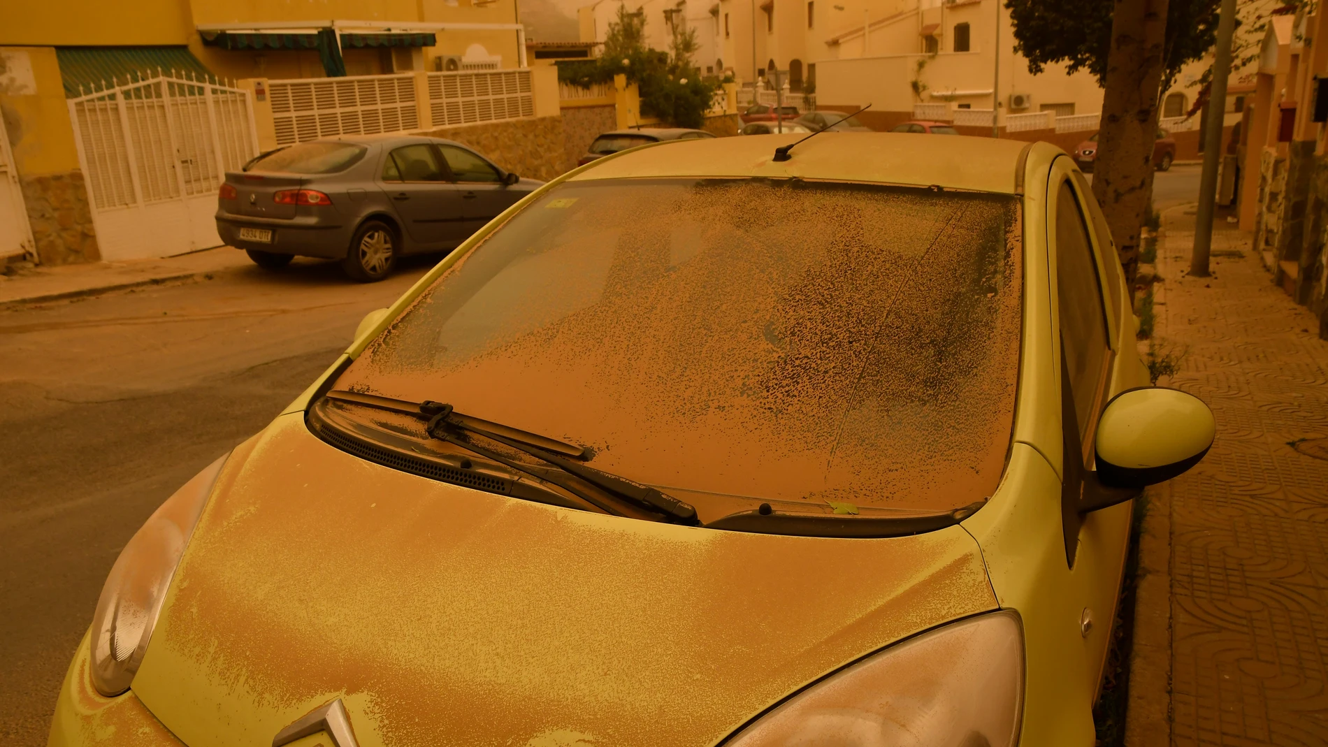 Efectos de la calima en los coches