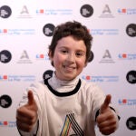 15/03/22. Madrid. Chamartin Presentaci—n del Acelerador unoentrecienmil, en el Hospital Materno-Infantil de La Paz. Jimena Blanco es la imagen del proyecto,, junto al ex jugador de Baloncesto Felipe Reyes. @Cipriano Pastrano
