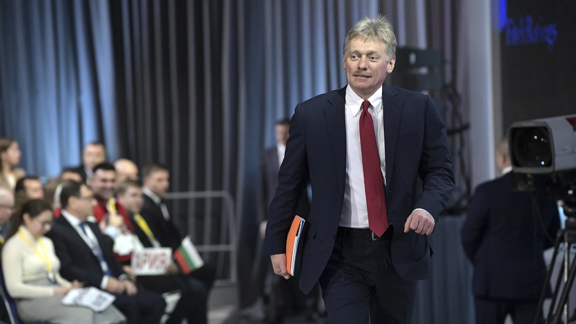 El portavoz del Kremlin, Dimitri Peskov