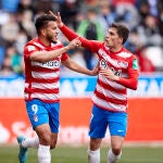 Luis Suárez con el Granada.