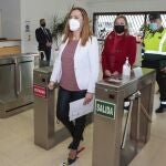 La delegada del Gobierno en Castilla y León, Virginia Barcones, en León