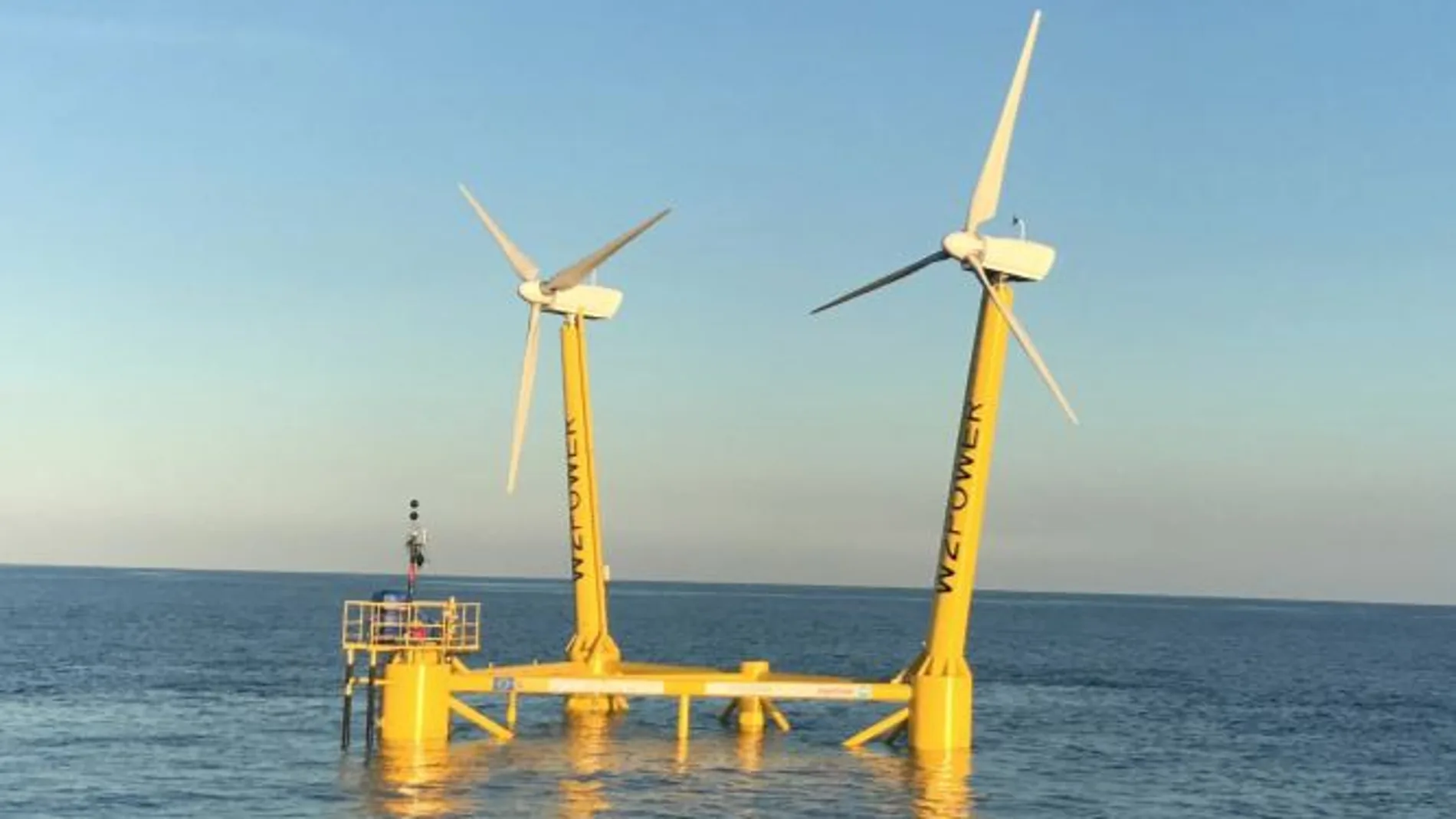 Plataforma eólica para mar abierto