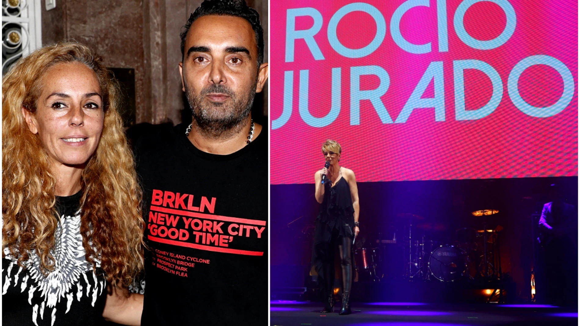 Rocío Carrasco y Fidel Albiac