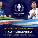 Cartel de presentación de la "Finalissima"
