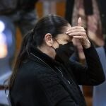 La tonadillera Isabel Pantoja sentada en la sala del Juzgado de lo Penal número 5 de Málaga