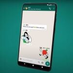 Stickers de WhatsApp.
