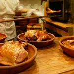 Lechazo asado de Castilla y León