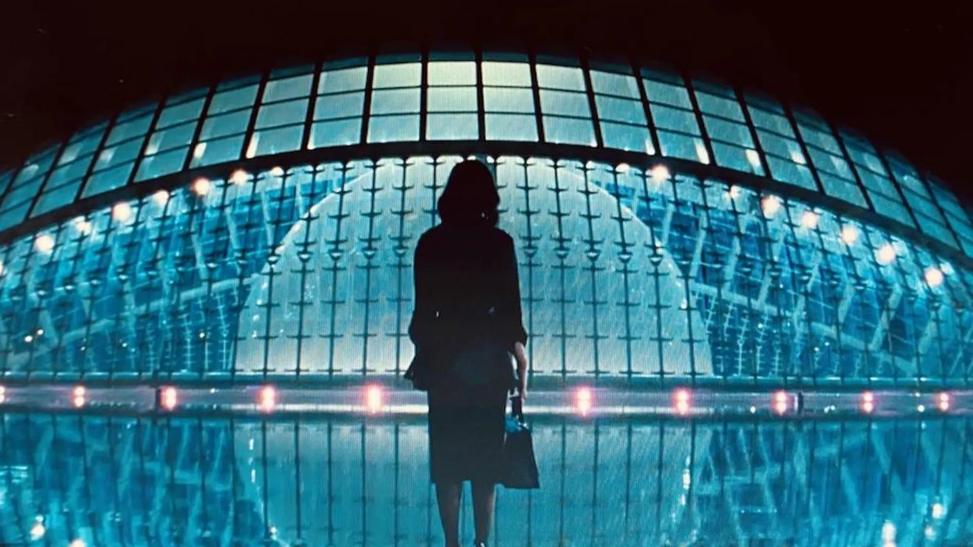 Fotograma de "WestWorld" rodado en la Ciudad de las Artes y las Ciencias de Valencia