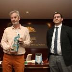 Federico Jeanmaire durante el acto de entrega del XXII Premio Unicaja de Novela 'Fernando Quiñones'