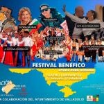 Cartel del Festival benéfico en favor de los refugiados ucranianos