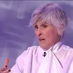 Mercedes Milá durante la entrevista