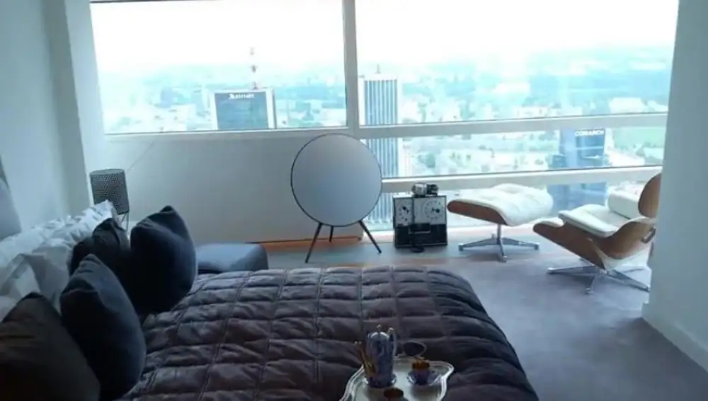 Dormitorio con impresionantes vistas