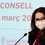 La vicepresidenta y Portavoz del Gobierno valenciano, Mónica Oltra