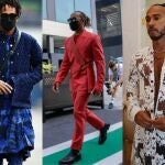 Lewis Hamilton y algunos de sus "looks" más sonados