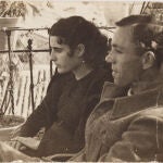 Miguel Hernández y Josefina Manresa en 1937