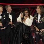Los directores y productores de "Encanto". (AP Photo/Chris Pizzello)