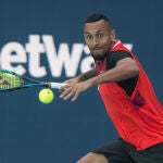 Nick Kyrgios, en el Masters 1000 de Miami 2022