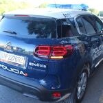 Coche patrulla de la Policía Nacional