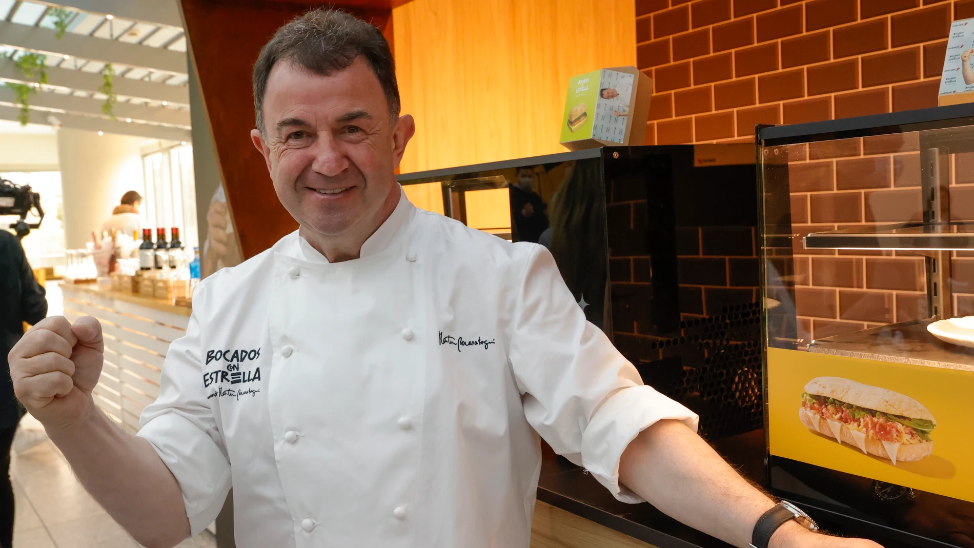 El prestigioso chef Martín Berasategui