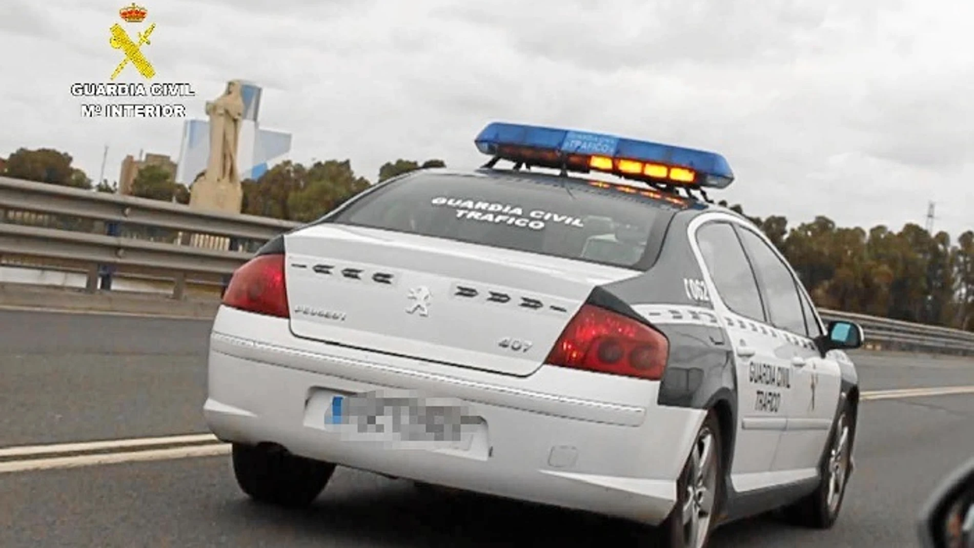 Coche de la Guardia Civil de Tráfico