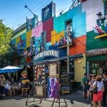 Barrio de La Boca en Buenos Aires, Argentina.