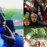 La "Chica de Azul" revolucionó el fútbol iraní pero el veto continúa