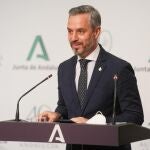 El consejero de Hacienda y Financiación Europea, Juan Bravo. JUNTA DE ANDALUCÍA