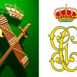 El emblema actual de la Guardia Civil (1943) frente al escudo original (1844)