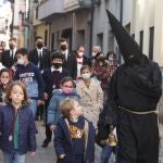 Salida del Lambrión Chupacandiles en Ponferrada