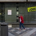 Un comercio de Madrid cerrado por la crisis económica provocada por la pandemia de la Covid-19