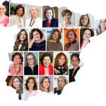 Mujeres españolas al cargo de importantes empresas