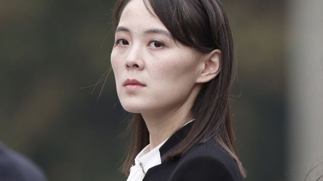Kim Yo Jong, la hermana del líder de Corea del Norte, Kim Jong Un, durante una ceremonia en el mausoleo de Ho Chi Minh en Hanoi, Vietnam
