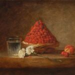 ‘La cesta de fresas silvestres’ de Jean Siméon Chardin , 1761
