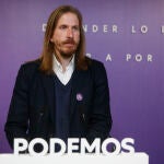 El portavoz de Unidas Podemos Pablo Fernández