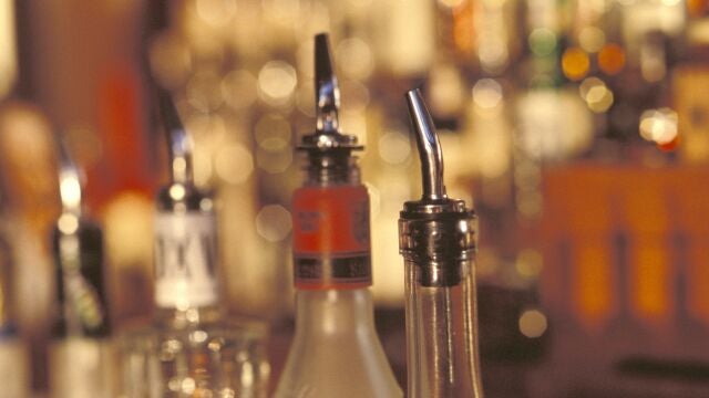 Botellas de alcohol 