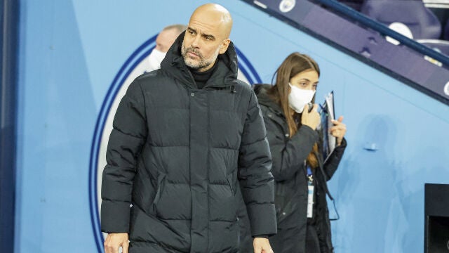 Pep Guardiola, entrenador del Manchester City.