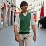 El actor Eneko Sagardoy a su llegada a la presentación de "Contando ovejas", dirigida por José Corral. EFE/Víctor Casado.