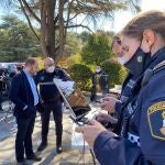 Presentación del dron en la central de Policía Local de València