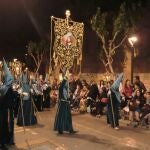 Procesión del Viernes de Dolores en la capital murciana