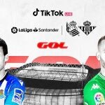 El Real Sociedad-Real Betis se disputará el 15 de abril a las 20:30.
