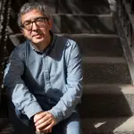 El escritor Jordi Amat durante la presentación de su nuevo libro "Vèncer la por. Vida de Gabriel Ferrater"