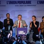 El líder de extrema izuqierda en Francia, Jean-Luc Mélenchon